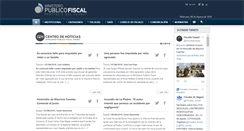 Desktop Screenshot of mpfchubut.gov.ar